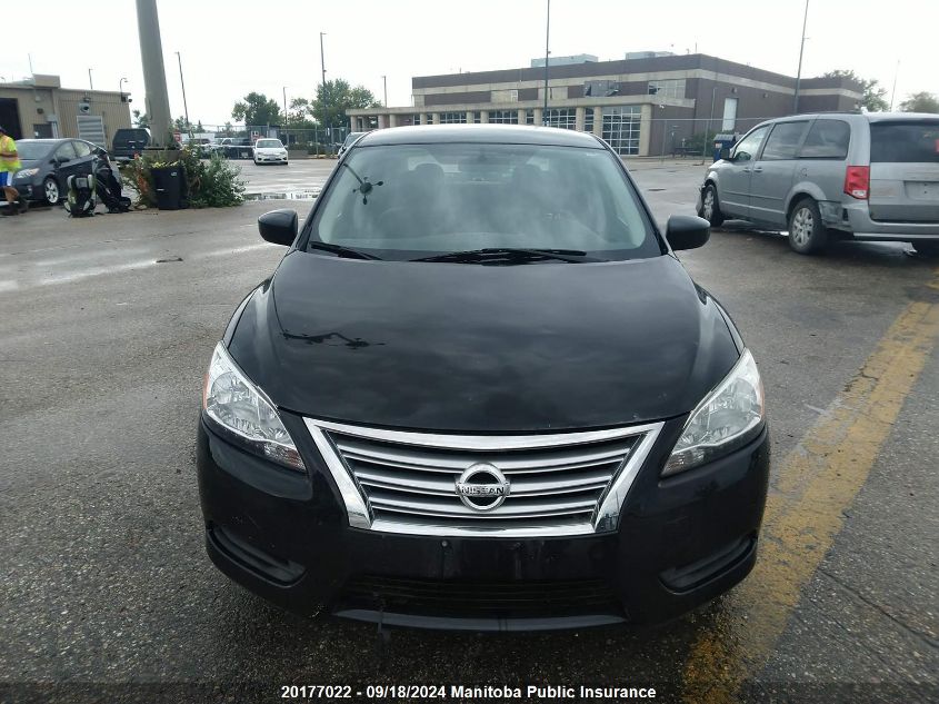 2015 Nissan Sentra 1.8 Sl VIN: 3N1AB7AP2FL652393 Lot: 20177022