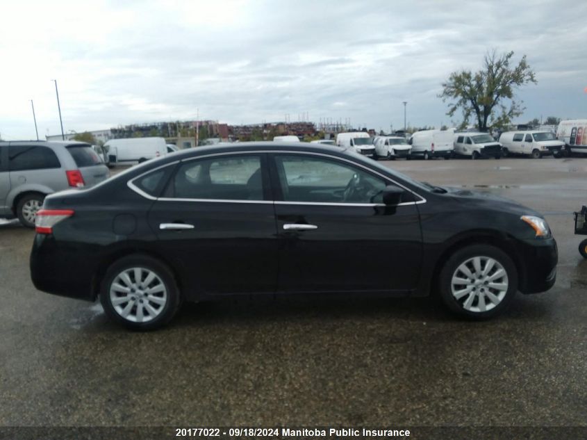 2015 Nissan Sentra 1.8 Sl VIN: 3N1AB7AP2FL652393 Lot: 20177022