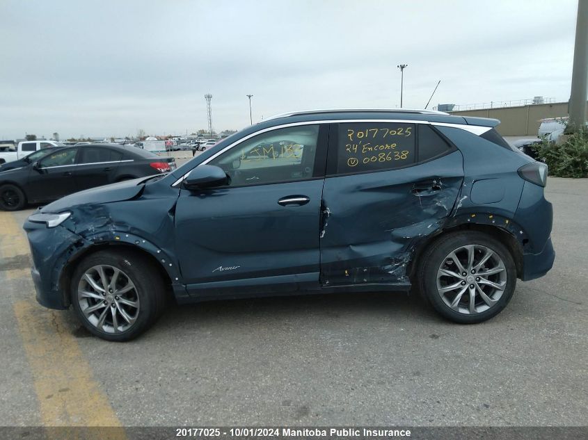 KL4AMGSL4RB008638 2024 Buick Encore Gx Avenir