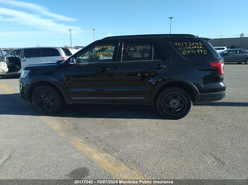 2017 Ford Explorer Xlt VIN: 1FM5K8D81HGB41995 Lot: 20177042