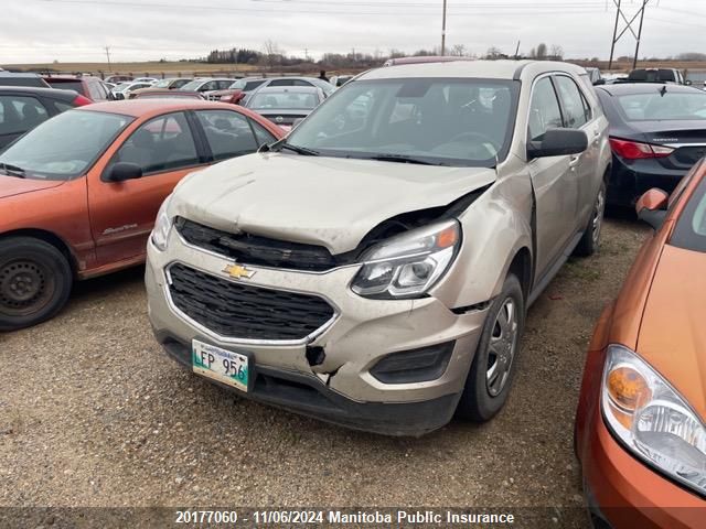 2016 Chevrolet Equinox Ls VIN: 2GNALBEK9G1162538 Lot: 20177060