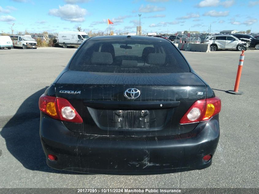 2T1BU40E89C052205 2009 Toyota Corolla Le