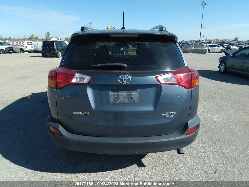 2013 Toyota Rav4 Limited VIN: 2T3DFREVXDW003854 Lot: 20177186