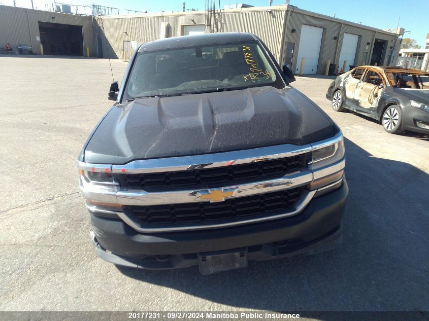 2018 Chevrolet Silverado 1500 Wt Crew Cab VIN: 3GCUKNEC2JG540992 Lot: 20177231