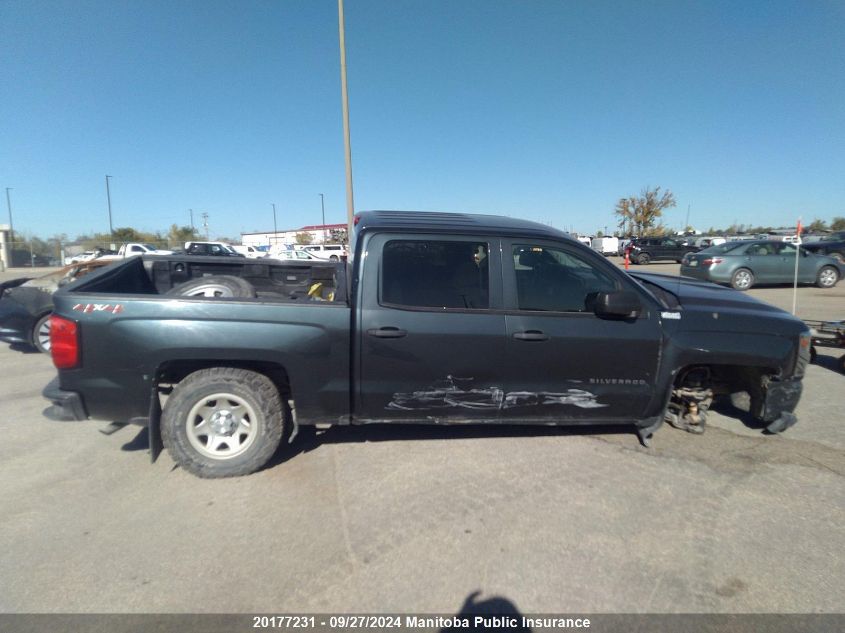 2018 Chevrolet Silverado 1500 Wt Crew Cab VIN: 3GCUKNEC2JG540992 Lot: 20177231