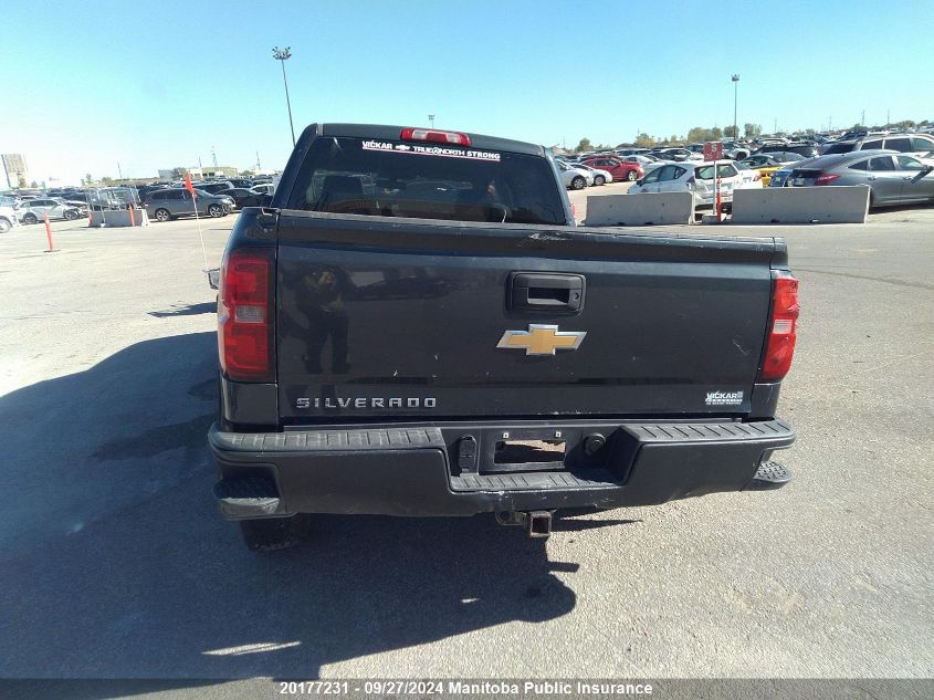 2018 Chevrolet Silverado 1500 Wt Crew Cab VIN: 3GCUKNEC2JG540992 Lot: 20177231