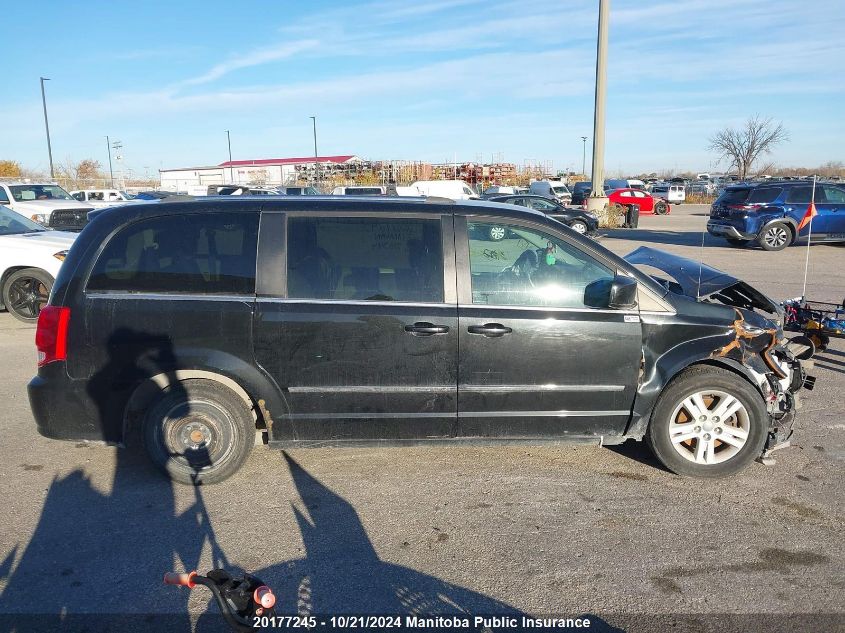 2013 Dodge Grand Caravan Crew VIN: 2C4RDGDG1DR770344 Lot: 20177245