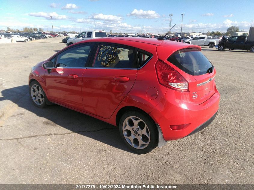 2012 Ford Fiesta Ses VIN: 3FADP4FJ1CM197532 Lot: 20177275