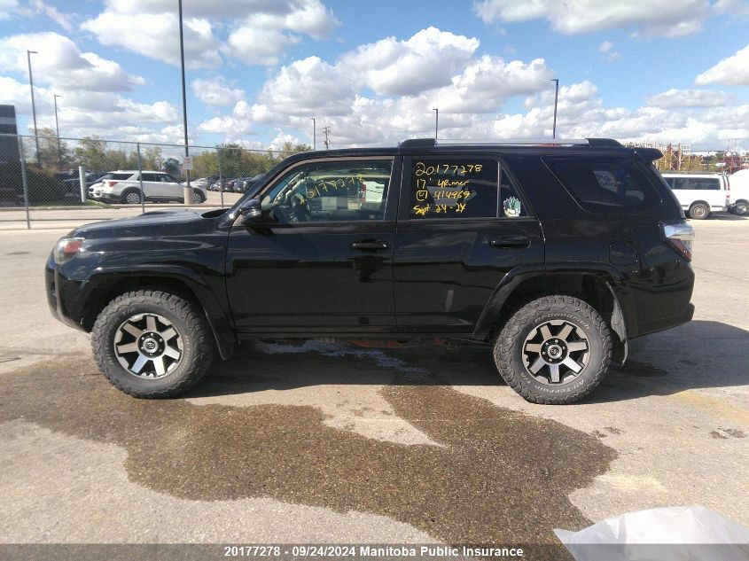 2017 Toyota 4Runner Sr5 V6 VIN: JTEBU5JR1H5414969 Lot: 20177278