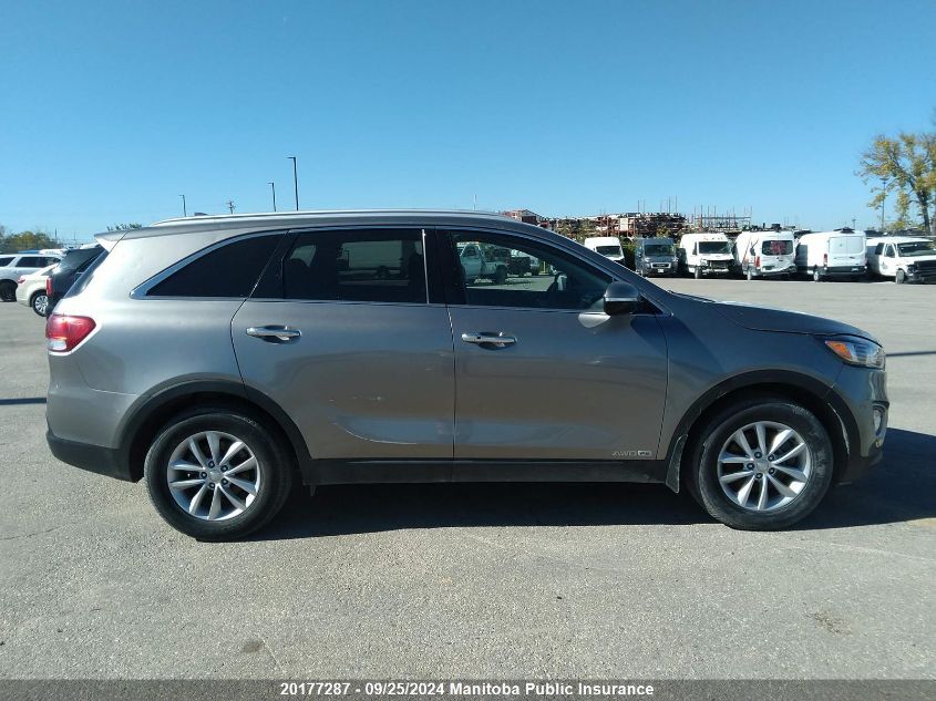 2018 Kia Sorento Lx V6 VIN: 5XYPGDA54JG344728 Lot: 20177287