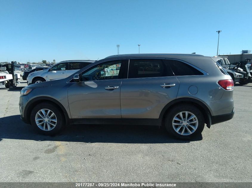 2018 Kia Sorento Lx V6 VIN: 5XYPGDA54JG344728 Lot: 20177287