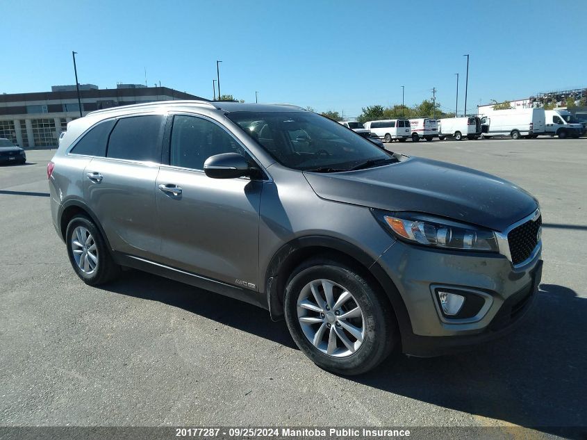 2018 Kia Sorento Lx V6 VIN: 5XYPGDA54JG344728 Lot: 20177287