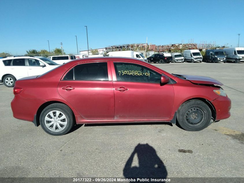 2010 Toyota Corolla Ce VIN: 2T1BU4EE1AC291494 Lot: 20177322