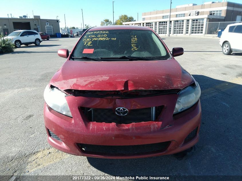 2010 Toyota Corolla Ce VIN: 2T1BU4EE1AC291494 Lot: 20177322