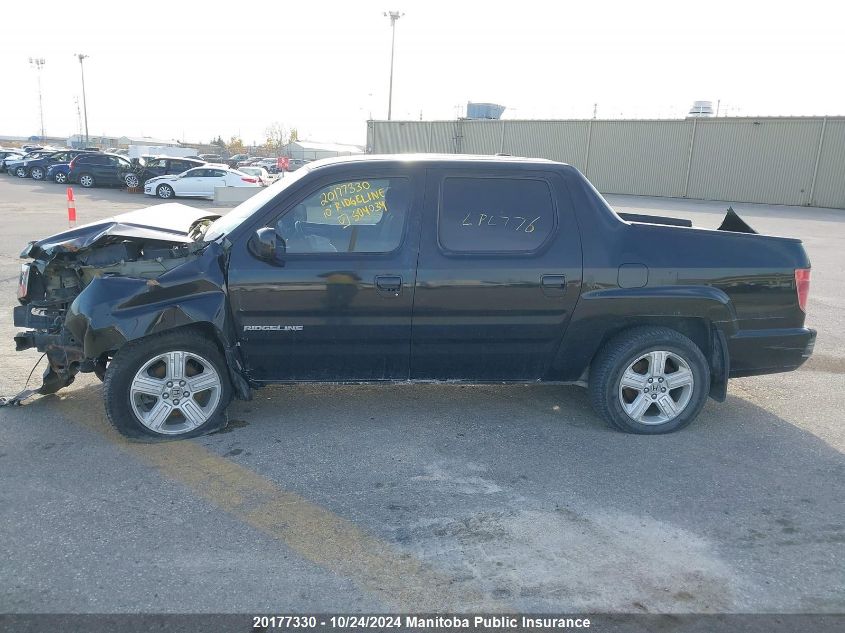 2010 Honda Ridgeline Ex-L VIN: 5FPYK1F54AB504034 Lot: 20177330