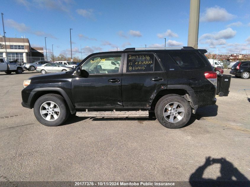 2013 Toyota 4Runner Sr5 V6 VIN: JTEBU5JR2D5110415 Lot: 20177376