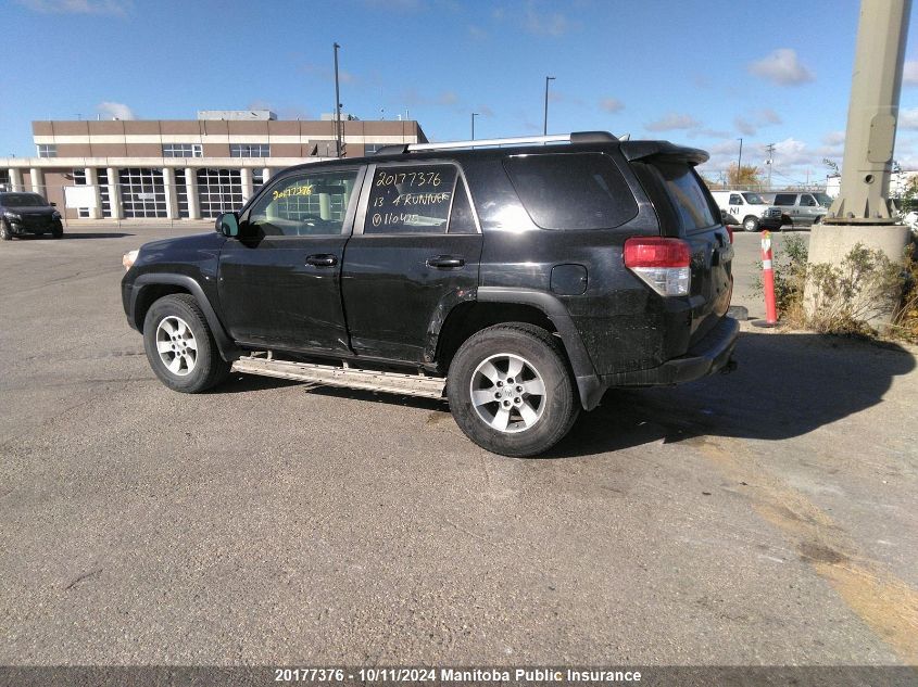 2013 Toyota 4Runner Sr5 V6 VIN: JTEBU5JR2D5110415 Lot: 20177376