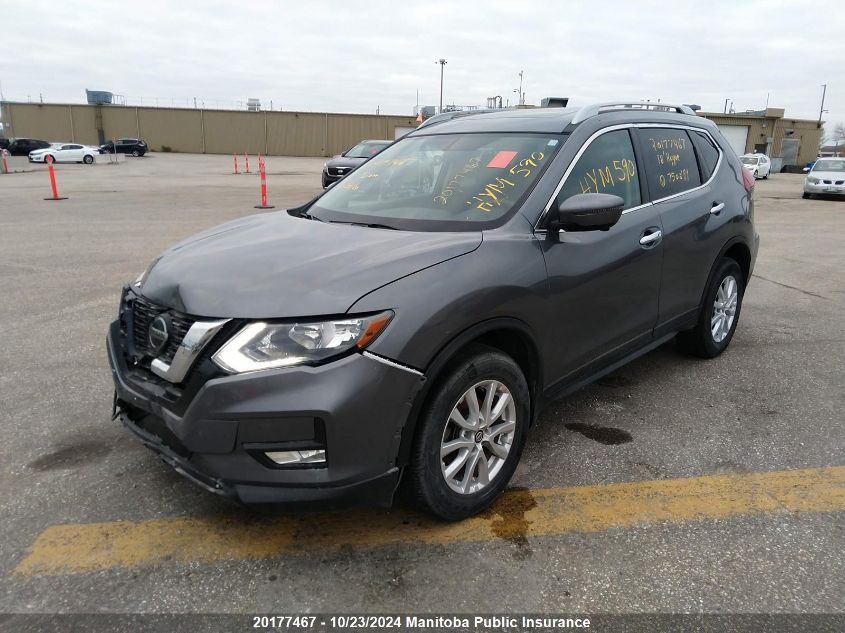 2018 Nissan Rogue Sv VIN: 5N1AT2MVXJC750899 Lot: 20177467