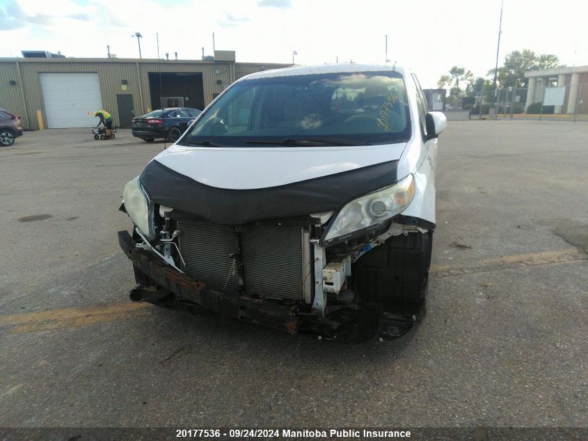 2013 Toyota Sienna Le V6 VIN: 5TDKK3DCXDS394358 Lot: 20177536