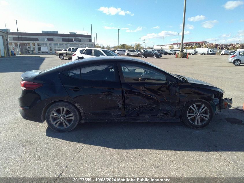 2018 Hyundai Elantra Gl VIN: KMHD84LFXJU697278 Lot: 20177559