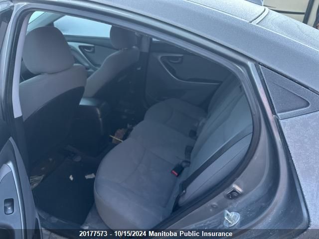 2014 Hyundai Elantra Gl VIN: 5NPDH4AE6EH527286 Lot: 20177573