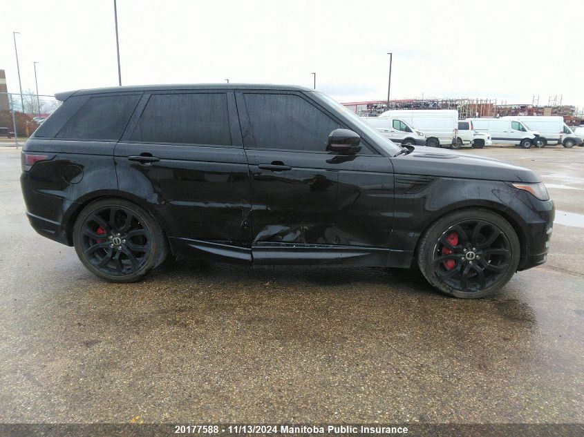 2016 Land Rover Range Rover Sport Autobiograph VIN: SALWV2EF2GA111974 Lot: 20177588