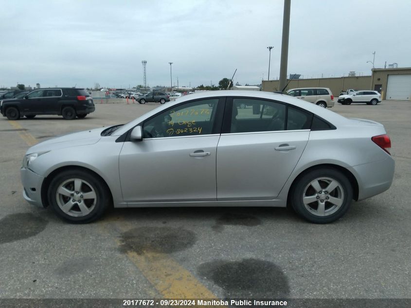 2014 Chevrolet Cruze Lt Turbo VIN: 1G1PE5SB7E7302324 Lot: 20177672