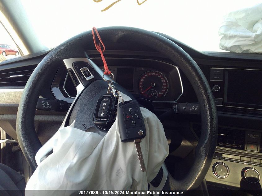 2019 Volkswagen Jetta 1.4 Tsi VIN: 3VWC57BU5KM019888 Lot: 20177686