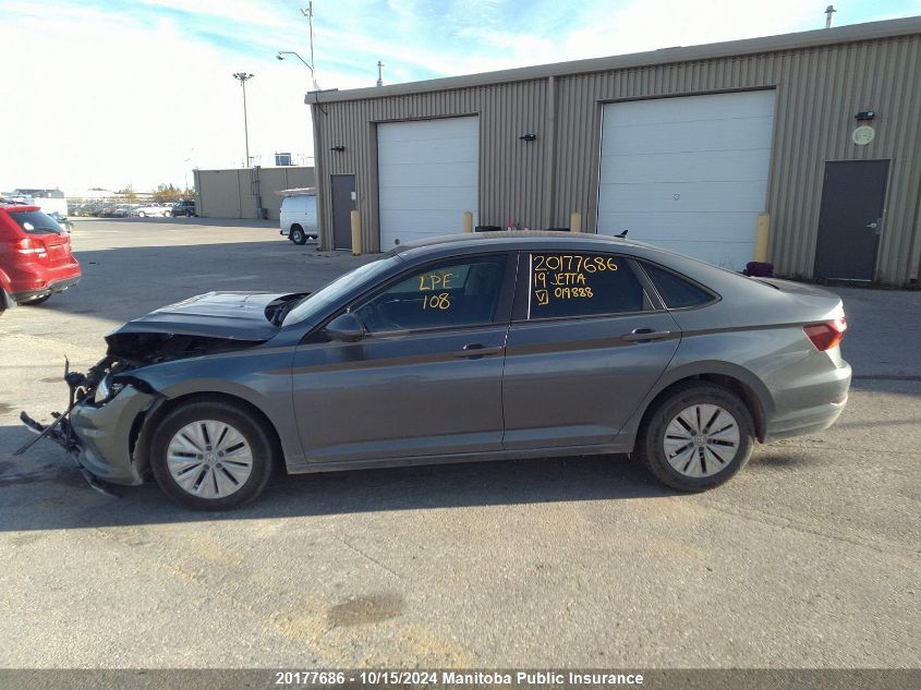 2019 Volkswagen Jetta 1.4 Tsi VIN: 3VWC57BU5KM019888 Lot: 20177686