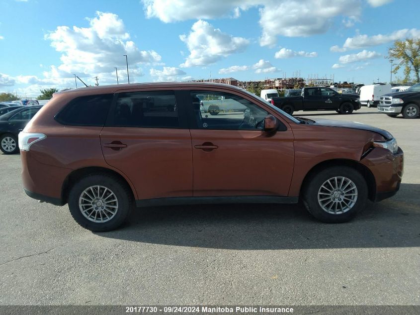 2014 Mitsubishi Outlander Es VIN: JA4AZ2A30EZ600223 Lot: 20177730