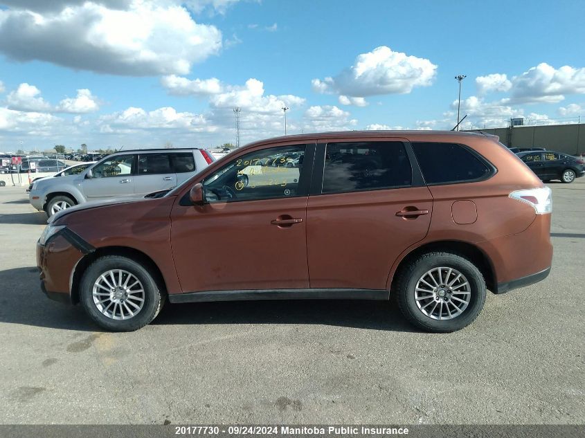 2014 Mitsubishi Outlander Es VIN: JA4AZ2A30EZ600223 Lot: 20177730