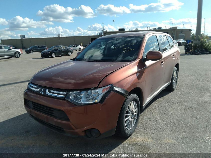 2014 Mitsubishi Outlander Es VIN: JA4AZ2A30EZ600223 Lot: 20177730