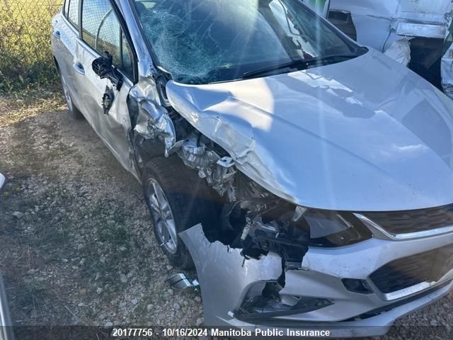 2017 Chevrolet Cruze Lt Turbo VIN: 1G1BE5SMXH7111769 Lot: 20177756