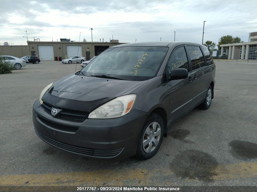 2004 Toyota Sienna Ce V6 VIN: 5TDZA29C84S013207 Lot: 20177767