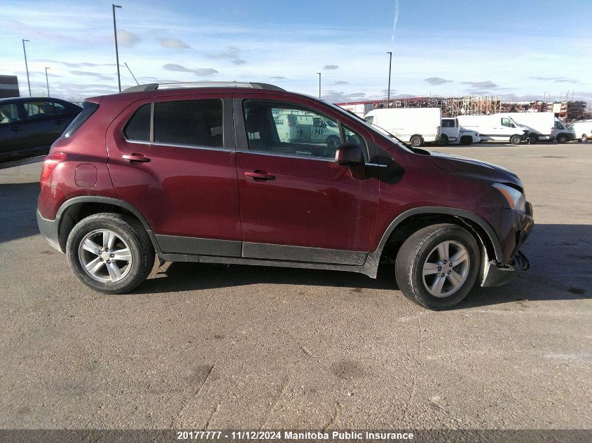 2016 Chevrolet Trax Lt VIN: 3GNCJPSB7GL258814 Lot: 20177777