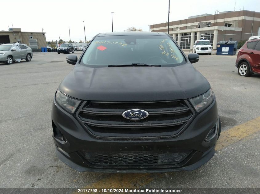 2FMTK4AP1FBB31483 2015 Ford Edge Sport