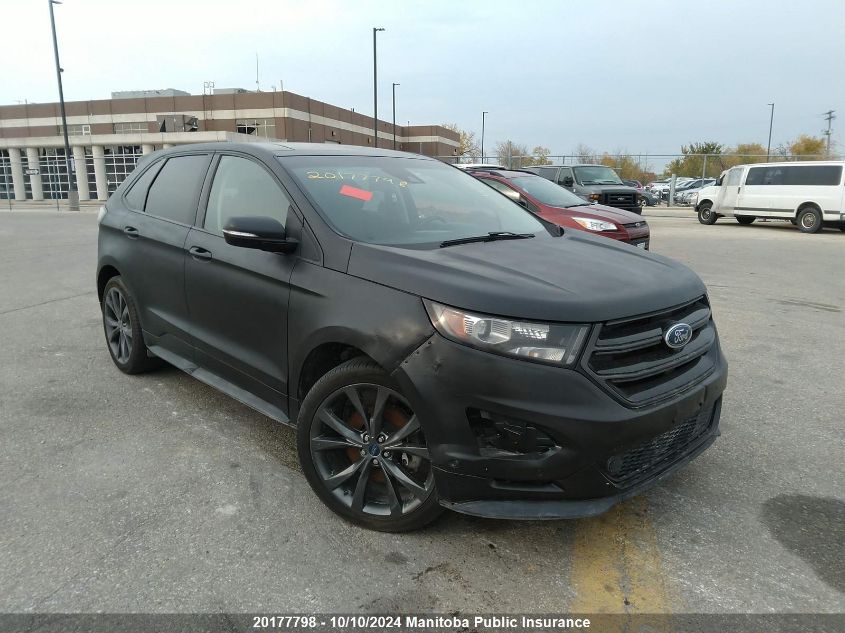 2FMTK4AP1FBB31483 2015 Ford Edge Sport