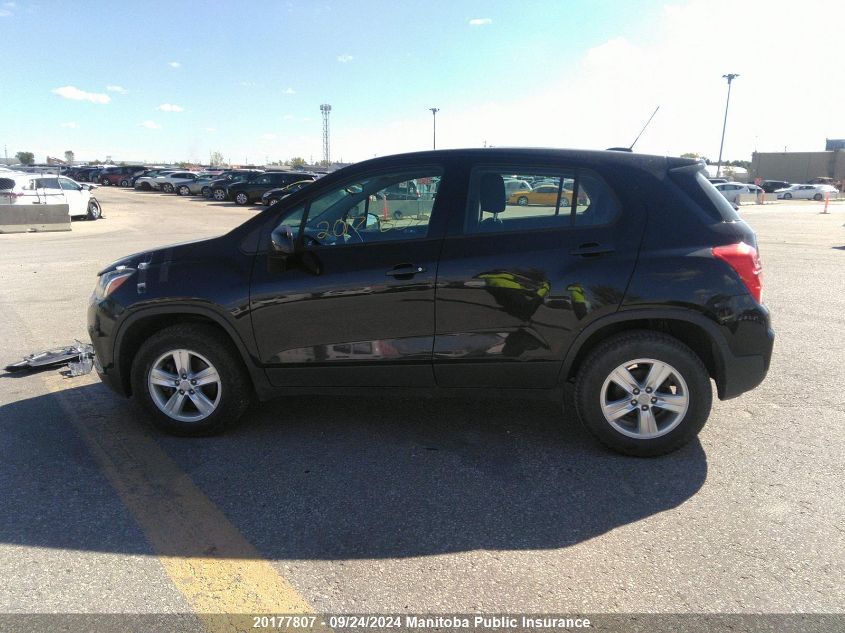 2017 Chevrolet Trax Ls VIN: 3GNCJNSB8HL237069 Lot: 20177807