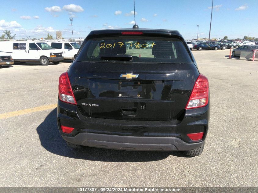 2017 Chevrolet Trax Ls VIN: 3GNCJNSB8HL237069 Lot: 20177807