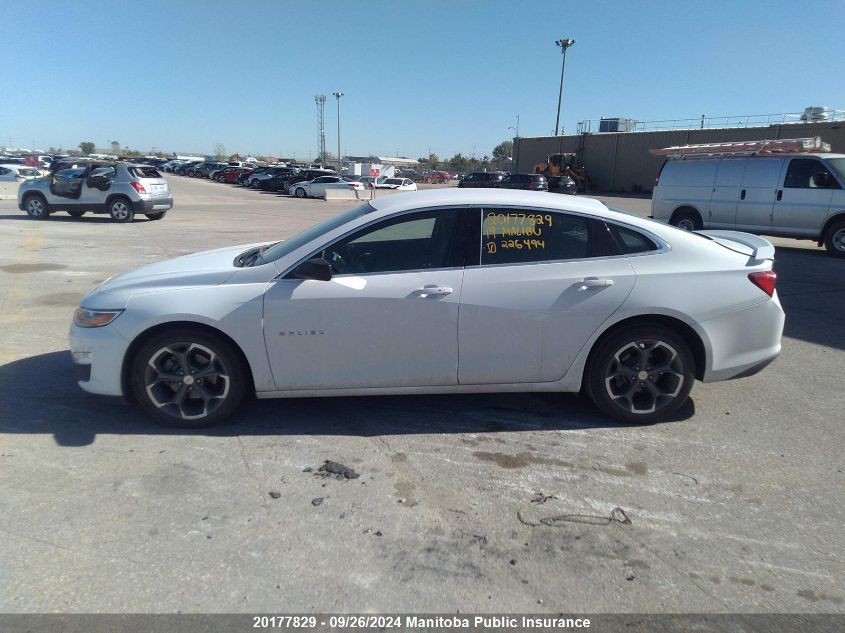 2019 Chevrolet Malibu Rs VIN: 1G1ZG5ST6KF226494 Lot: 20177829