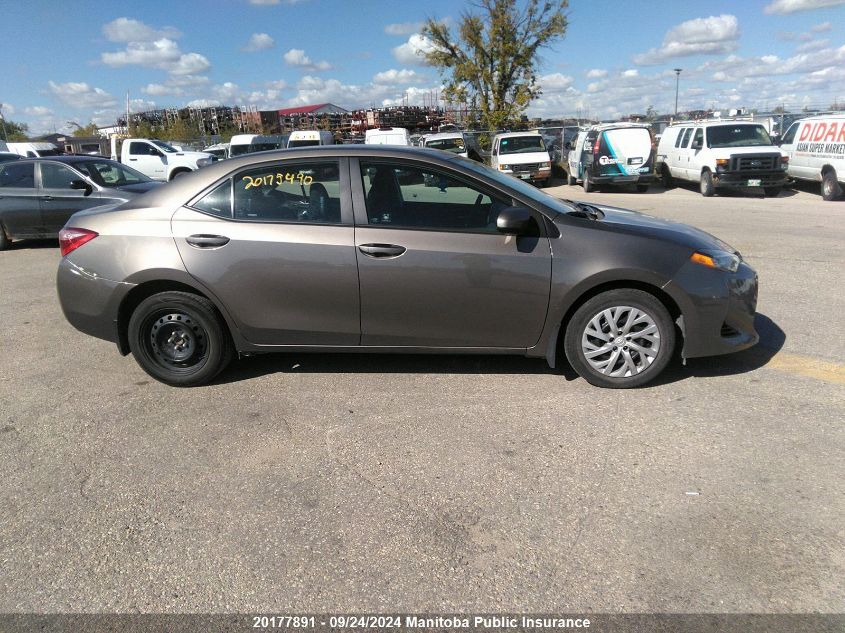 2017 Toyota Corolla Le VIN: 2T1BURHE3HC800312 Lot: 20177891