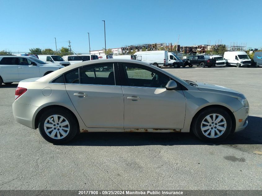 2011 Chevrolet Cruze Lt Turbo VIN: 1G1PF5S95B7282810 Lot: 20177908