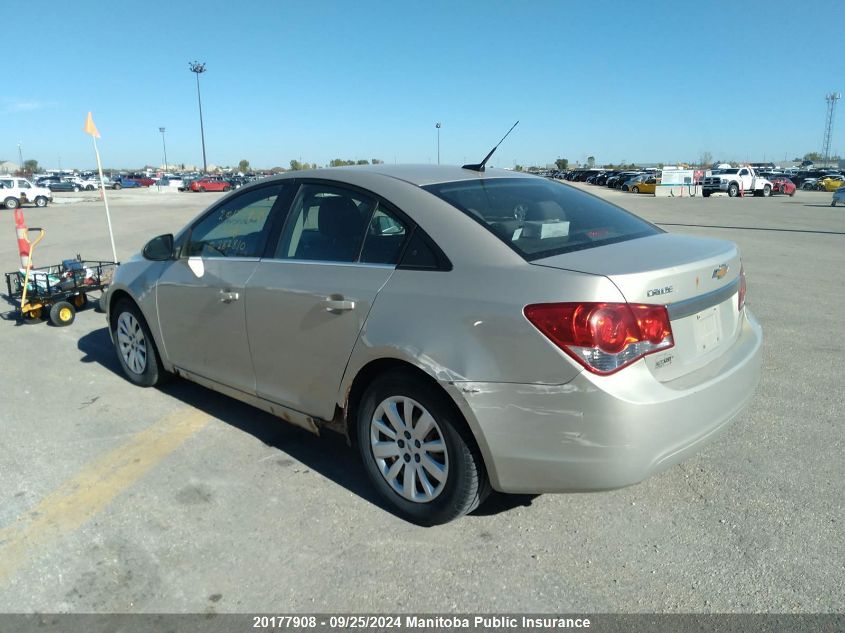 2011 Chevrolet Cruze Lt Turbo VIN: 1G1PF5S95B7282810 Lot: 20177908