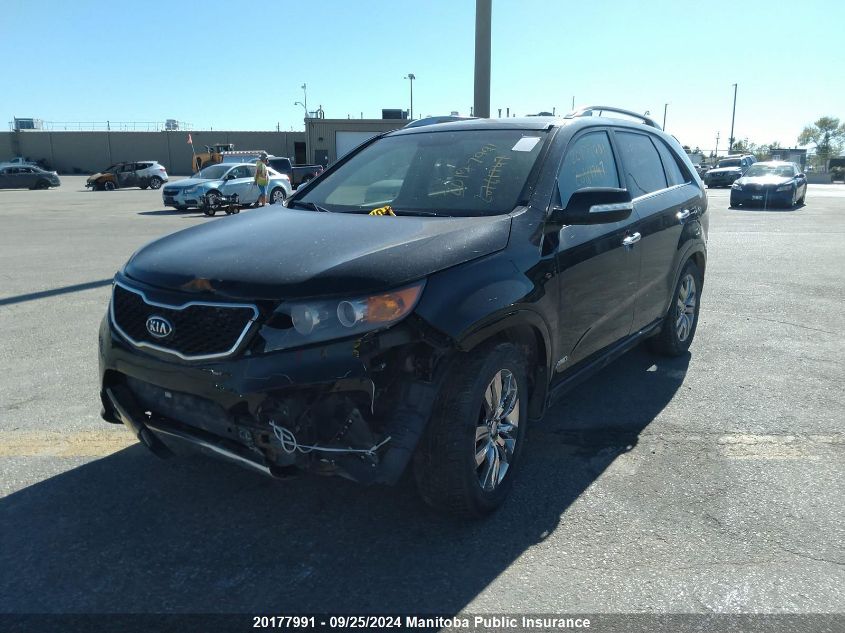 2013 Kia Sorento Sx V6 VIN: 5XYKWDA21DG424432 Lot: 20177991