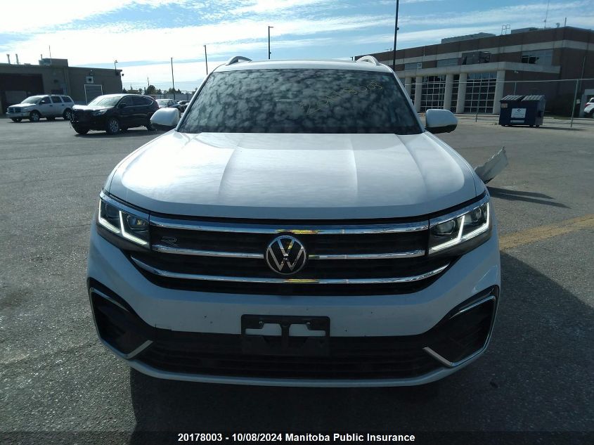 2021 Volkswagen Atlas Execline VIN: 1V2FR2CA1MC583956 Lot: 20178003