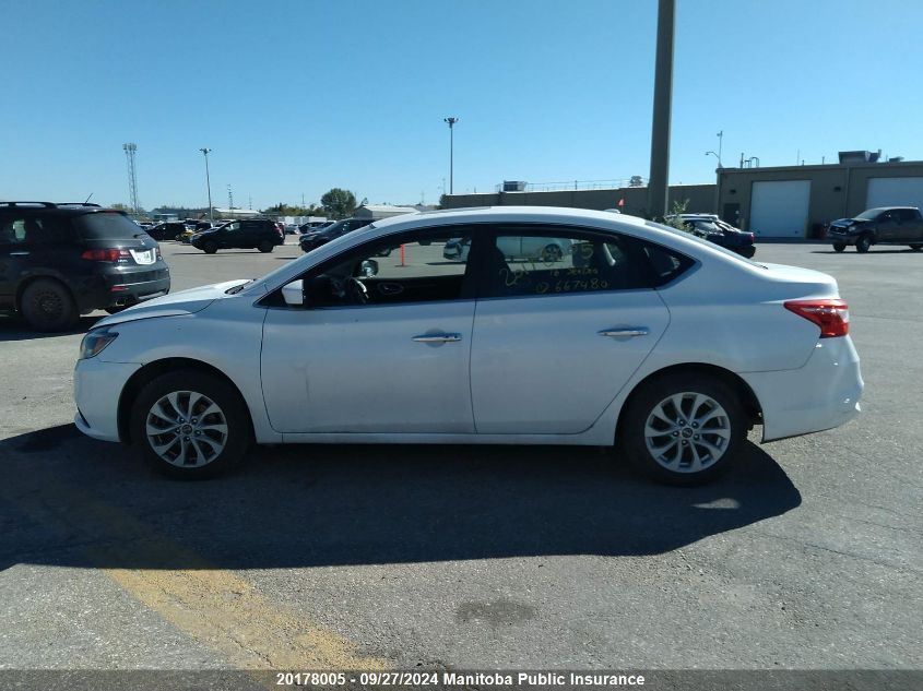 2016 Nissan Sentra 1.8 Sv VIN: 3N1AB7AP4GL667480 Lot: 20178005