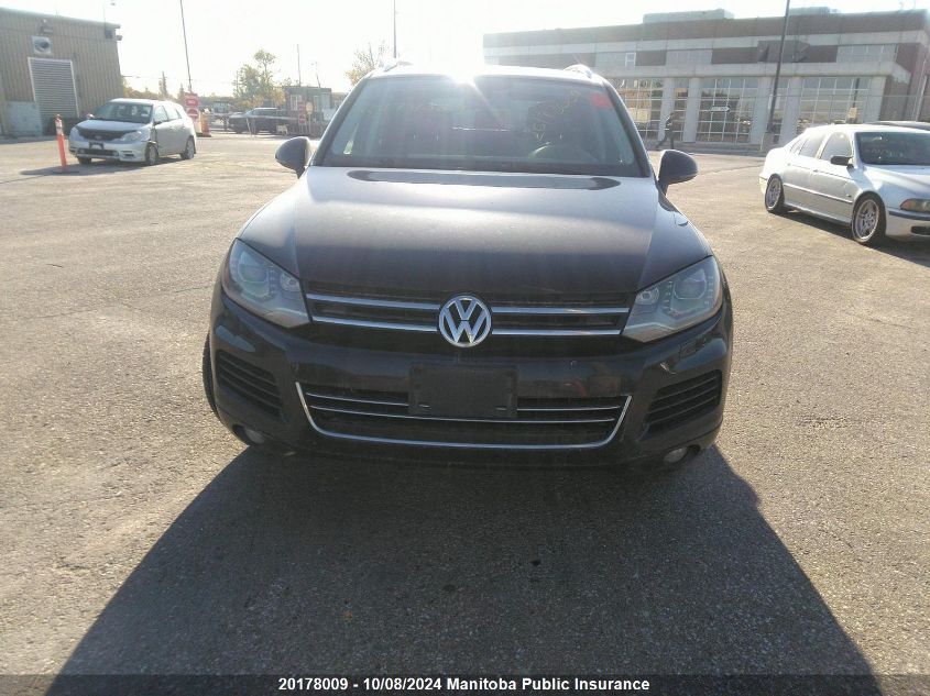 2013 Volkswagen Touareg V6 VIN: WVGDF9BP5DD000200 Lot: 20178009