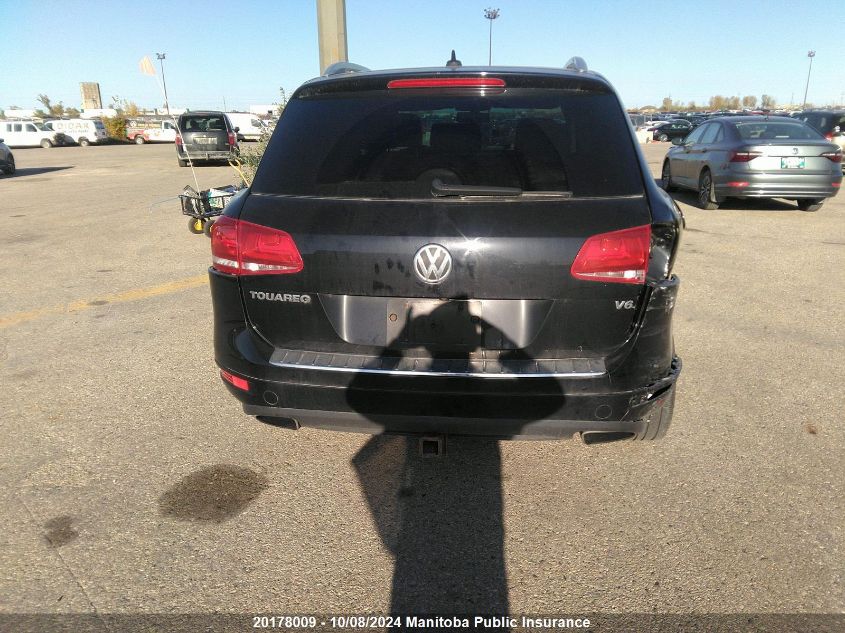 2013 Volkswagen Touareg V6 VIN: WVGDF9BP5DD000200 Lot: 20178009