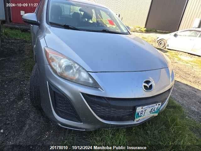 2010 Mazda 3 Mazda Gx VIN: JM1BL1SF9A1294825 Lot: 20178010