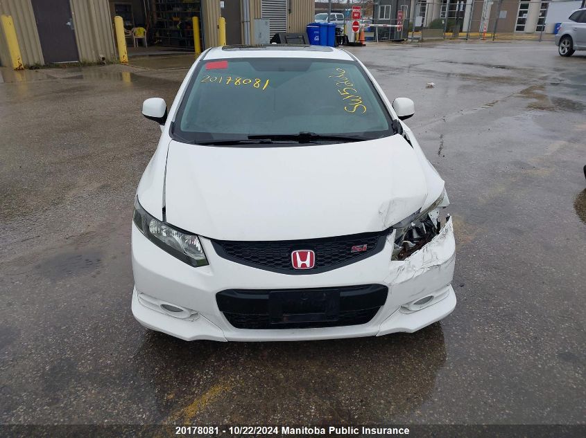 2012 Honda Civic Si VIN: 2HGFG4A51CH100844 Lot: 20178081